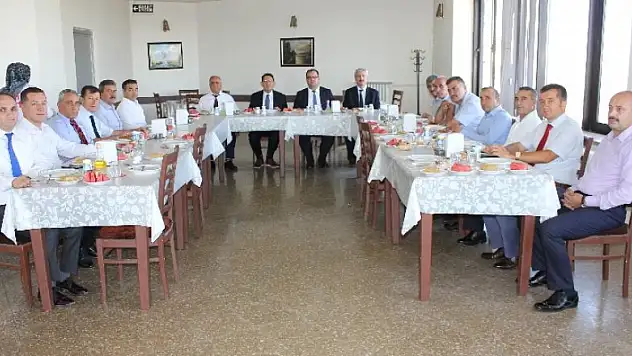 Vergi Dairesi'nde Tahsilat Değerlendirme Toplantısı yapıldı
