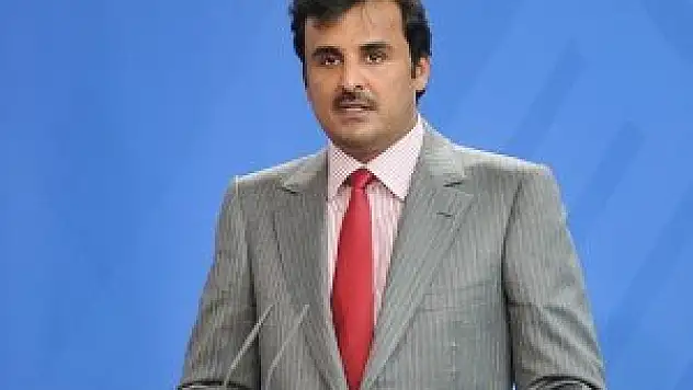 Katar Emiri Kral Abdullah'la görüştü