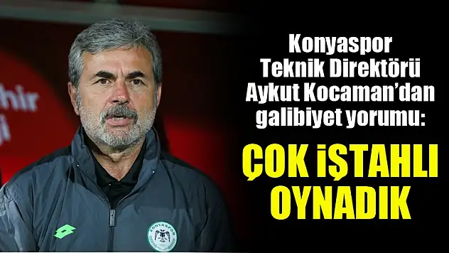 Aykut Kocaman'dan Denizlispor galibiyeti yorumu: Çok iştahlıydık