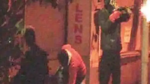 Polise ateş açanlar kamerada