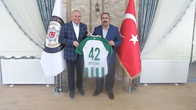 Denizli Emniyeti Konyaspor'u misafir etti