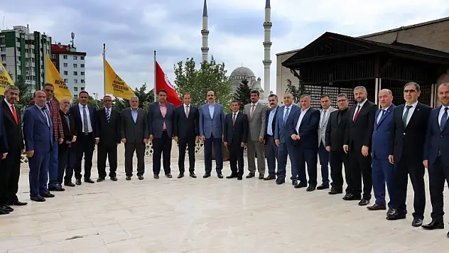Esnaf Odaları Başkan Altay'ı ziyaret etti