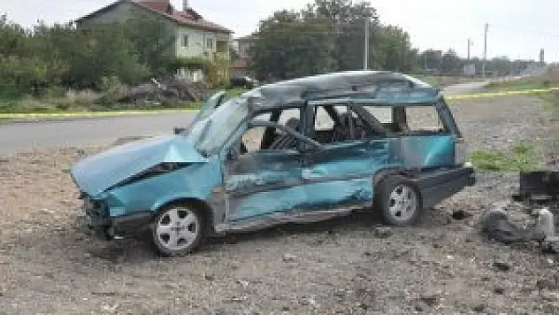 Konya'da tır, otomobile çarptı: 1 ölü