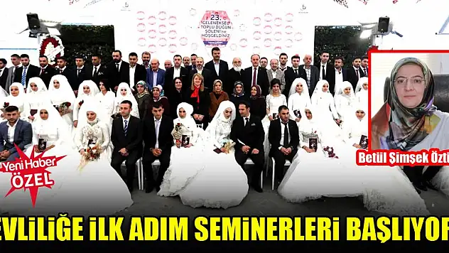 Evliliğe ilk adım seminerleri başlıyor