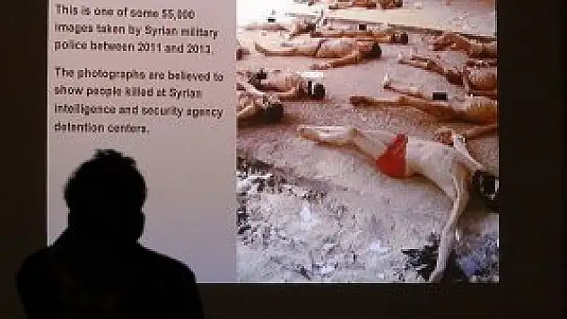 Suriye'deki işkence fotoğrafları Soykırım Müzesi'nde sergilendi