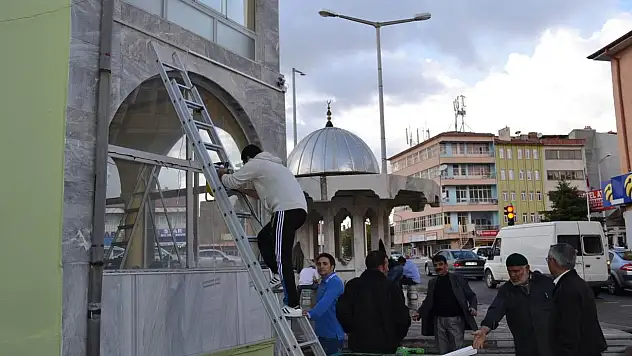 Camideki çeşme hırsızlığına kameralı çözüm