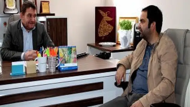 Başkan Köseoğlu gazetemize 'Hayırlı olsun' dedi