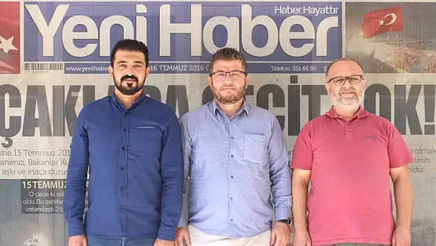 Başkan Serçe'den Yeni Haber'e ziyaret