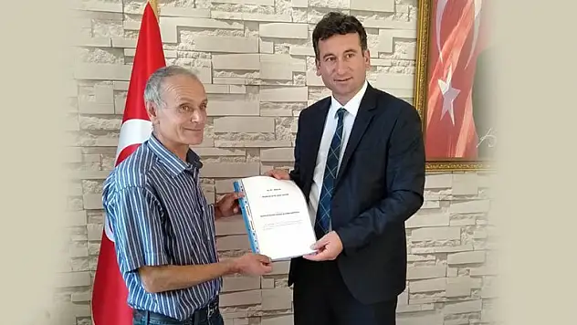 Beyşehir'de şeker fasulye üreticisi patentine kavuştu