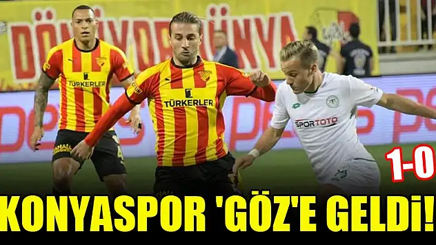 Konyaspor 'Göz'e geldi! Göztepe 1-0 Konyaspor