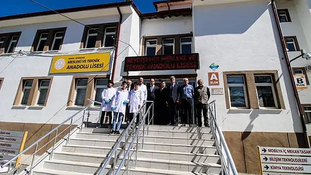 Liseliler 'Seydi' ile üretime katkı sunuyor