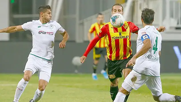 Konyaspor'un topla oynama yüzdesi yüksek