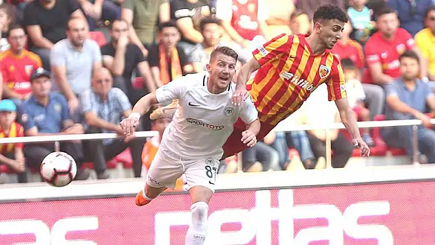 Konyaspor'un dersi Kayserispor