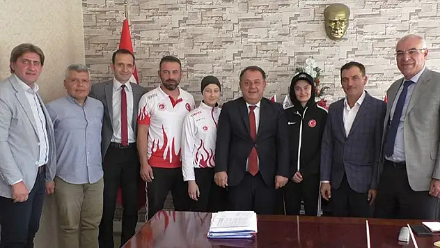 Milli sporcuların Avrupa başarısı altınla ödüllendirildi