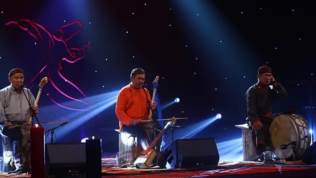 Huun Huur Tu müzik grubu Konya'da sahne aldı