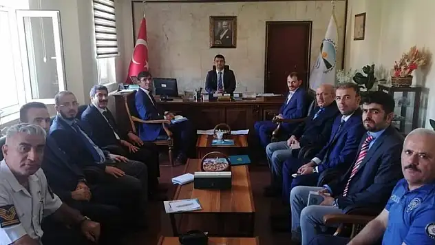 Derebucak'ta bağımlılıkla mücadele toplantısı yapıldı