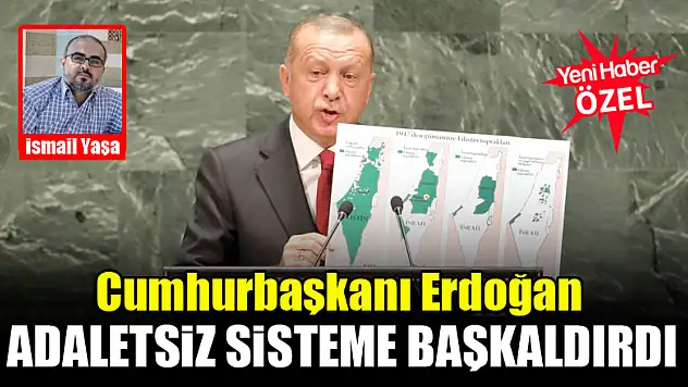 İsmail Yaşa: Cumhurbaşkanı Erdoğan, adaletsiz sisteme başkaldırdı