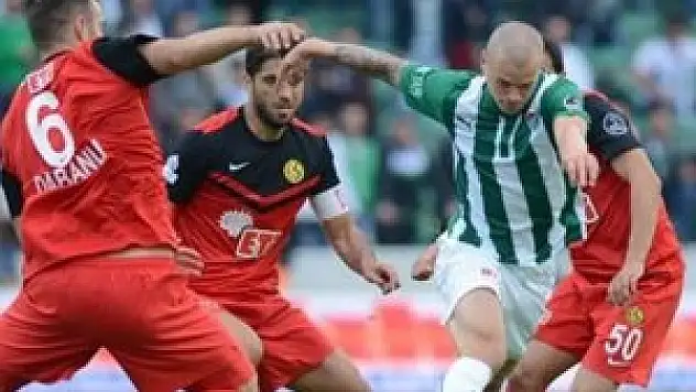 Bursaspor ile Eskişehirspor yenişemedi!