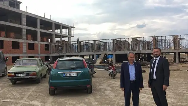 Başkan Akkaya, Engelli ve Yaşlı Bakım Merkezi inşaatını inceledi