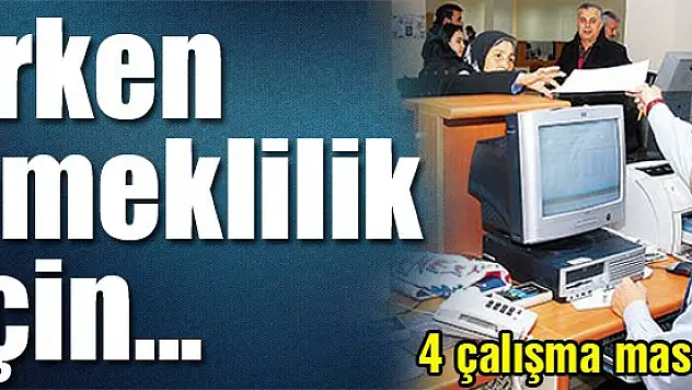 Erken emekli olmak için 4 formül