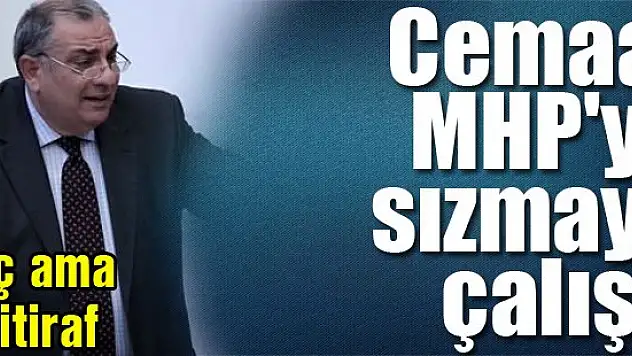 Türkeş: Cemaat MHP'ye sızmaya çalıştı