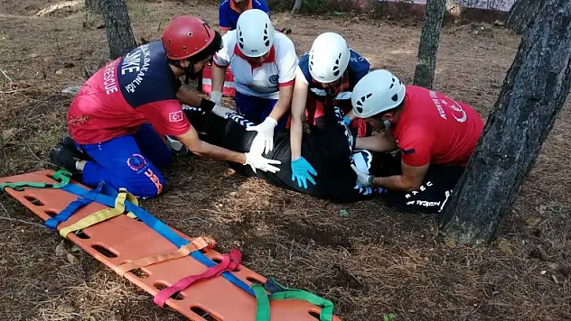 Sağlığın Gönüllü Kahramanları  Tatbikatta