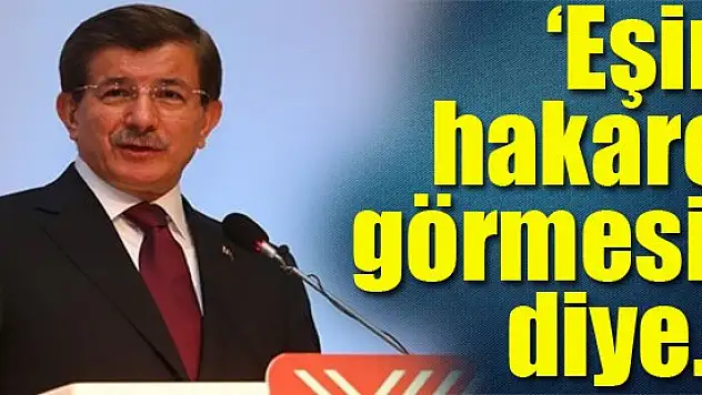 'Eşim hakaret görmesin diye kapıda bekledim'