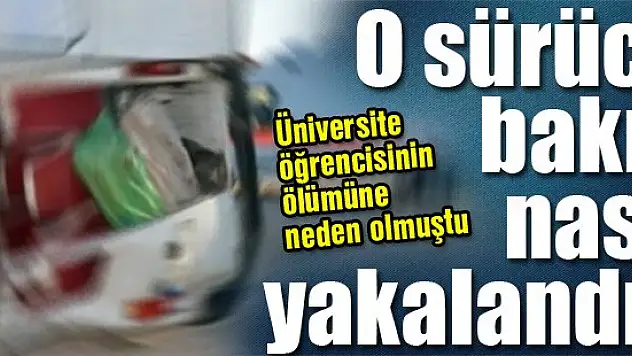 Kaza sonrası kaçan sürücüyü kırılan ayna ele verdi