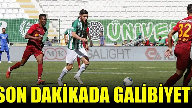 Konyaspor'dan son dakikada galibiyet! Konyaspor 2-1 Kayserispor
