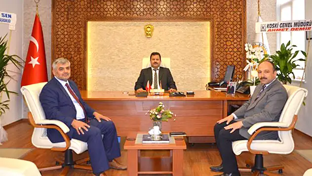 KOSKİ'den Cafer Bal'a ziyaret