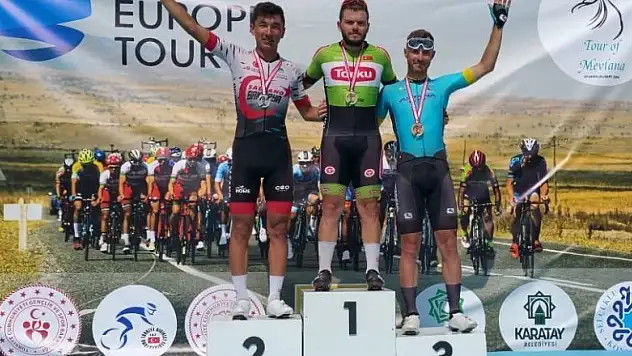 Uluslararası Mevlana Bisiklet Turunun genel klasmanında 1. Torku oldu
