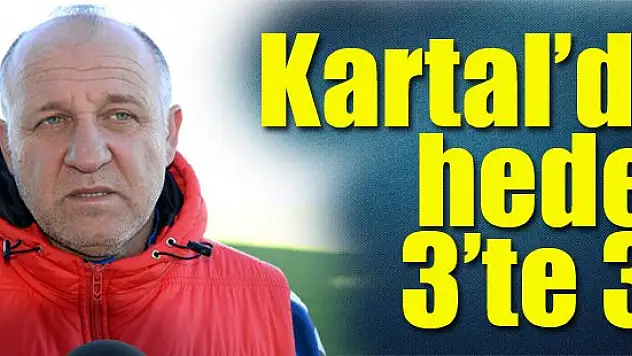 Torku Konyaspor'da hedef 3 maçta 3 galibiyet