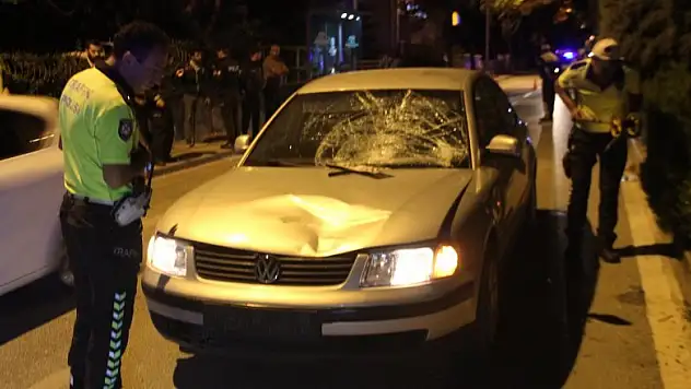 Konya'da otomobilin çarptığı yaya kurtarılamadı