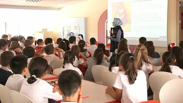Özel Diltaş İlkokulu'nda AFAD eğitimi verildi