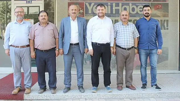 Meram Ziraat Odası Yeni Haber'i ziyaret etti