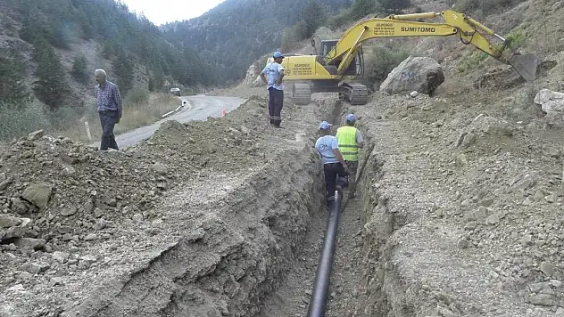 Huğlu Mahallesi'nin 40 yıllık su sorunu çözüldü