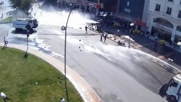 Kobani gösterileri MOBESE kameralarında