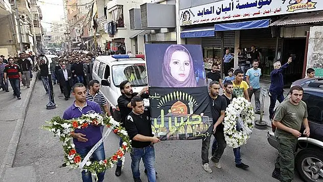 Press TV muhabirinin cenazesi Beyrut'ta toprağa verildi