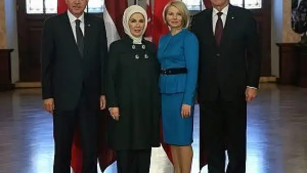 Cumhurbaşkanı Erdoğan Letonya'da