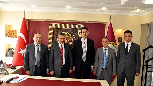 Konya Vergi Dairesi Ünver'den Başkan Tutal'a ziyaret