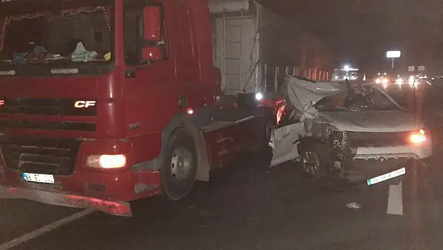 Konya'da trafik kazası: 2 yaralı