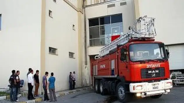 Tıp Fakültesi Hastanesinde yangın
