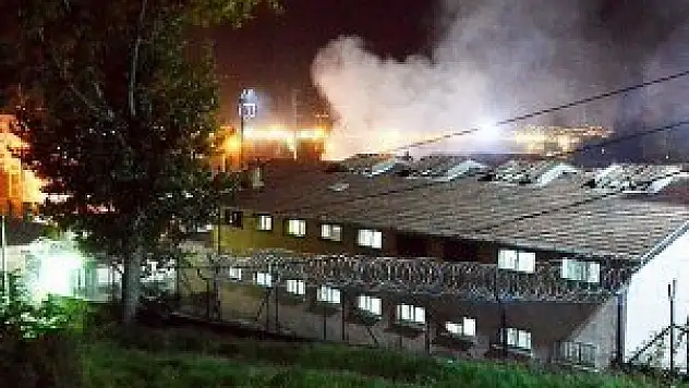 Kocaeli C Tipi Kapalı İnfaz Kurumu'nda yangın