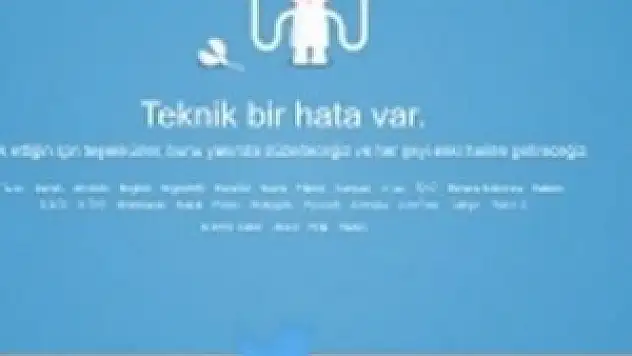 Twitter sabah saatlerinde çöktü!