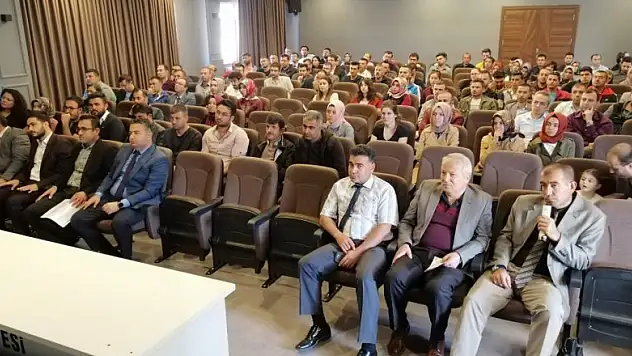 Bozkır'da bağımlılıkla mücadele semineri düzenlendi