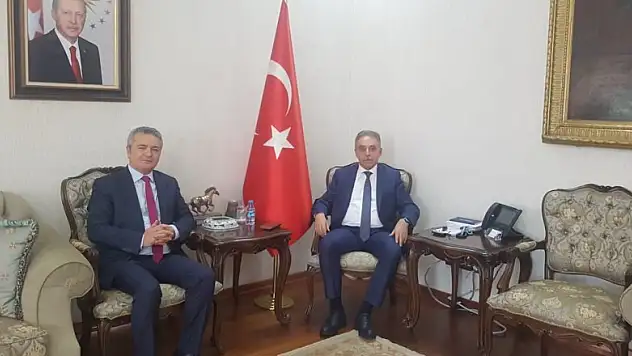 HATSO Başkanı Konya Valisi Toprak'ı ziyaret etti