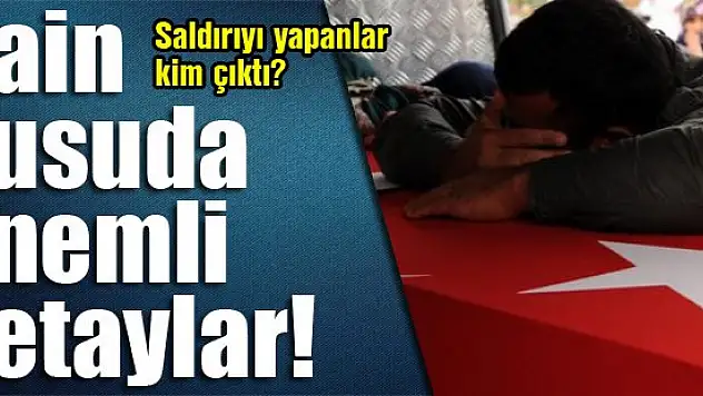 Hain saldırıyı yapanlar kim çıktı?
