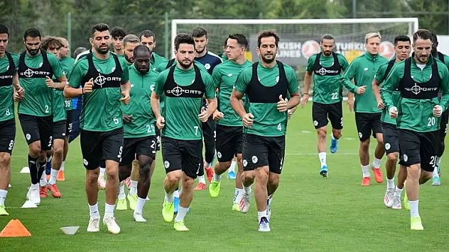 Konyaspor, Yeni Malatyaspor maçı hazırlıklarına başladı