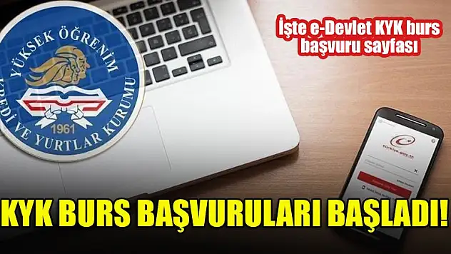 KYK burs başvuruları başladı! e-Devlet KYK burs başvuru sayfası