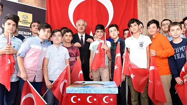 Bilgehane öğrencilerinden askere mektup